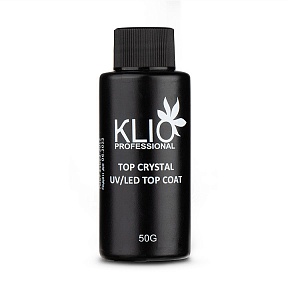 KLIO CRYSTAL TOP, топ без липкого слоя без UV фильтра 50 ml
