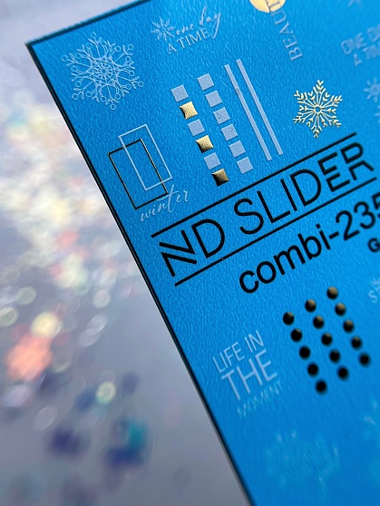 ND SLIDER COMBI-235 gold Слайдер дизайн