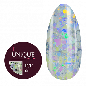 Unique Гель-краска Ice №01 (5 g)