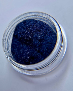 Дизайн для ногтей, Флок темно-синий арт. 8101