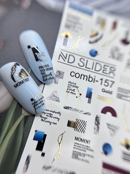 ND SLIDER COMBI-157 gold Слайдер дизайн