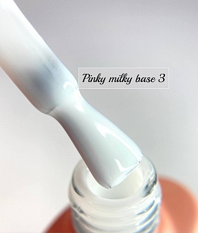 Pinky milky rubber base камуфлирующая база № 3 (10 мл)