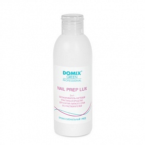 Domix, Nail Prep Lux 2 в 1, Обезжириватель для ногтей, 200 мл