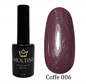 MOLTINI гель-лак Coffe №006 (12мл.)