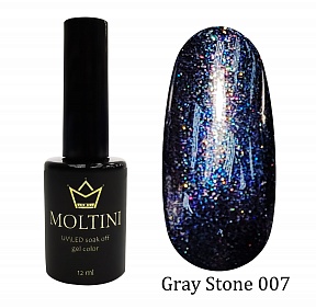 MOLTINI гель-лак Gray Stone №007 (12мл.)