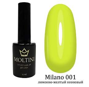 Гель-лак Moltini Milano № 001 (12 мл)