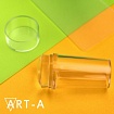 Штамп ART-A прозрачный 2,8 см+скрапер