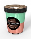 Крем-йогурт MILV двухцветный "Шоколад" (210 г)
