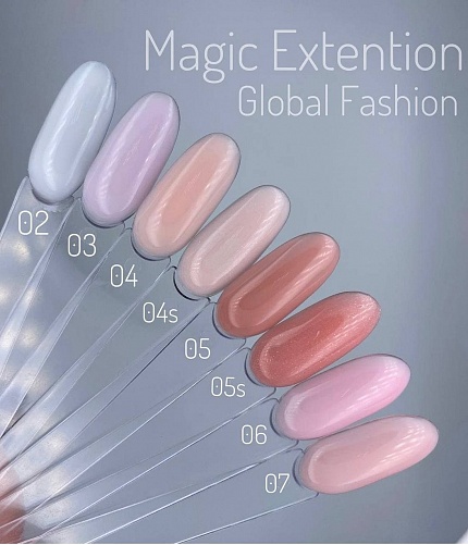 Гель Magic-Extension G04,shimmer Global Fashion, 12 мл