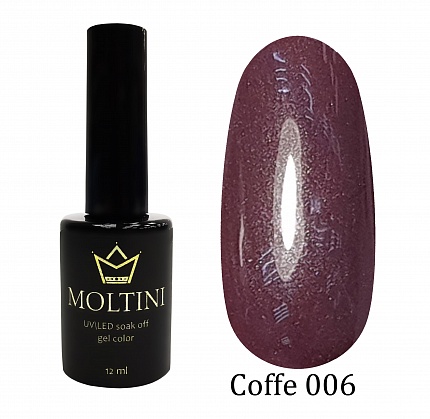 MOLTINI гель-лак Coffe №006 (12мл.)