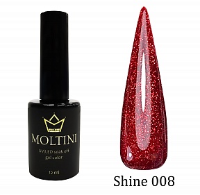 MOLTINI гель-лак Shine №008 (12мл.)