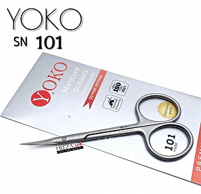 Ножницы для кутикулы SN 101, длина 103 мм YOKO