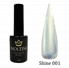 MOLTINI гель-лак Shine №001 (12мл.)