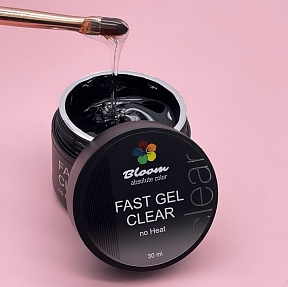 Bloom Clear fast gel, гель низкотемпературный, прозрачный (30 мл)