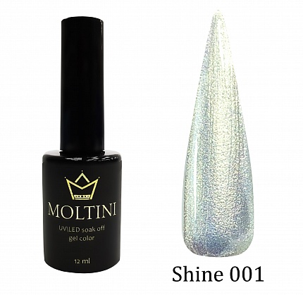 MOLTINI гель-лак Shine №001 (12мл.)