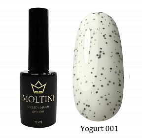 Гель лак Moltini Yogurt №001 (12мл.)
