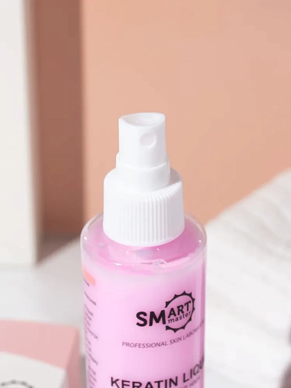 SMART, Умный кератин для волос Organic Keratin Розовый - бриллиантовый блеск, 200 мл