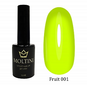 Гель лак MOLTINI Fruit №001 (12мл.)