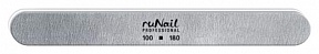 пилка RU nail 100/180 прямая закруглённая