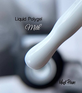 Must Have, Liquid Polygel Milk, Жидкий Полигель 15 мл