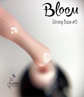 База Bloom Strong жесткая оттенок №05 (натурально-бежевый), 15 мл
