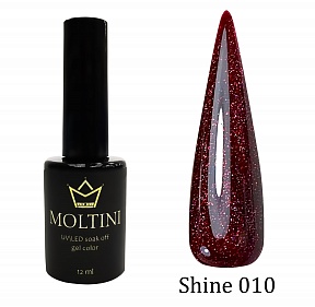 Гель лак MOLTINI Shine №010 (12мл.)