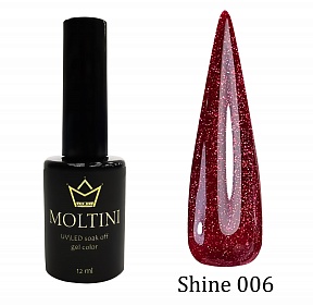MOLTINI гель-лак Shine №006 (12мл.)