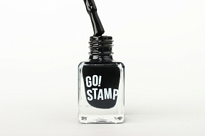 Лак для стемпинга Go! Stamp 01 Blackout, 6 мл
