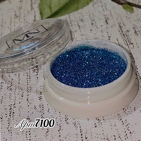 Светоотражающий Flash Glitter арт.7100, ярко-синий