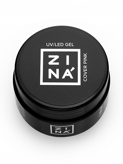 Гель камуфлирующий ZINA UV/LED GEL, Cover Pink (15 г)