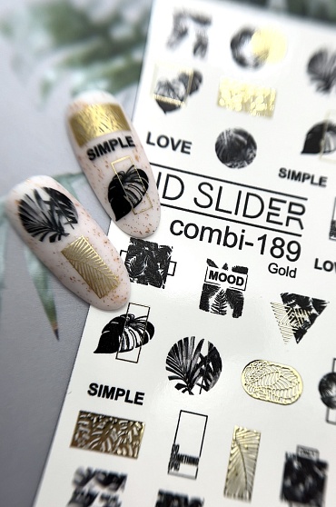 ND SLIDER COMBI-189 gold Слайдер дизайн