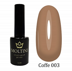 MOLTINI гель-лак Coffe №003 (12мл.)