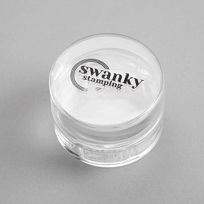 Штамп Swanky Stamping, низкий, прозрачный, круглый