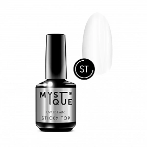 Финишное покрытие Mystique "STICKY TOP", с липким слоем (15 ml)