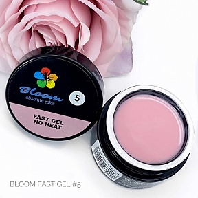 Bloom fast gel №5 гель низкотемпературный, ярко-розовый (15 мл)