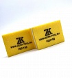 Баф плоский ZERK mini, 100*180 жёлтый (50 шт/уп)