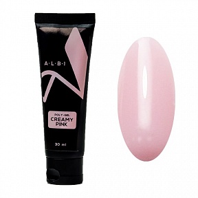 Полигель Creamy Pink ALBI, 30 мл