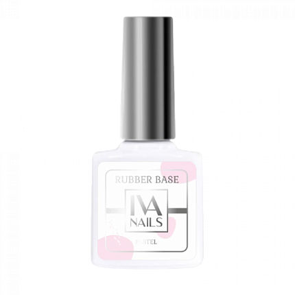 IVA Nails,Rubber Base PASTEL №1 8 мл.