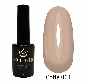 MOLTINI гель-лак Coffe №001 (12мл.)