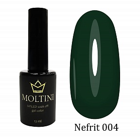 MOLTINI гель-лак Nefrit №004 (12мл.)